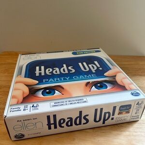 Head`s Up! Board Party Game Featured on Ellen NEW SEALED 2nd Ed. Ellen Degeneres